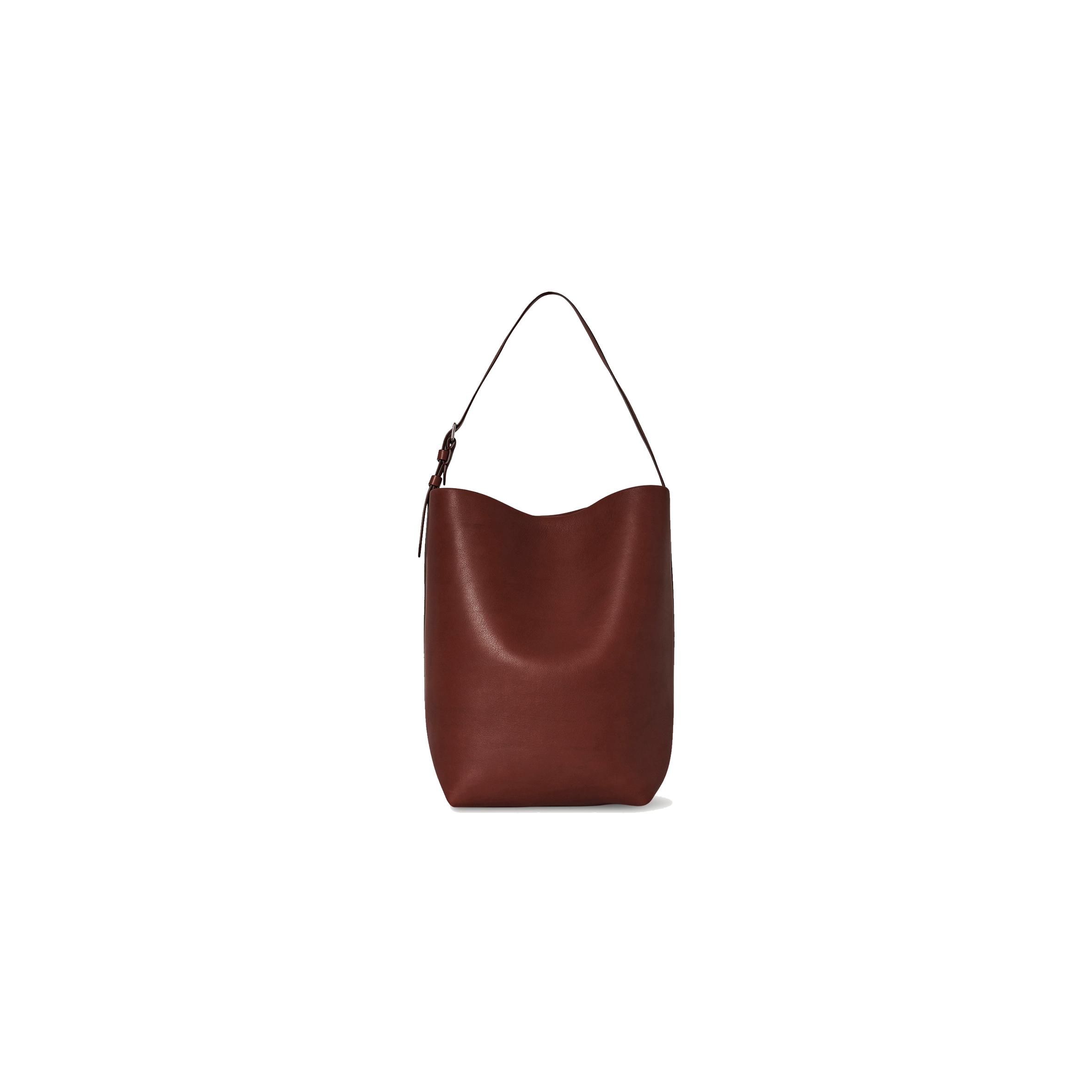 The R0w MEDIUM NS SHOULDER BAG IN LEATHER COGNAC W1588L72CGNPL （33*28*15cm) Master Quality